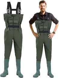 Pantalon Imperméable Composite Caoutchouc Antidérapant pour la Pêche