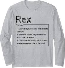 Veste Personnalisée Rex: Sarcasme Défini