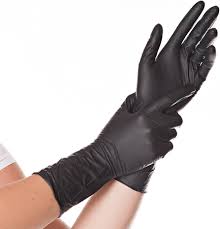 Gants Nitrile Safe Long Black - Protection et Confort