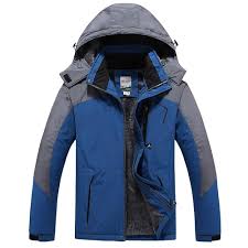 Veste de Ski Homme Imperméable et Coupe Vent