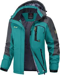 Blouson de Ski pour Femme Donhobo Imperméable Montagne Extérieur