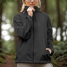 Veste Femme Imperméable et Coupe-Vent - Idéale pour Toutes les Saisons