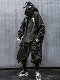 Veste à capuche FIVETOSEVEN - Tech Wear pour un style urbain innovant