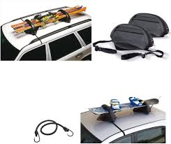 Porte Skis Magnétique pour Voiture - Idéal pour les Amateurs de Ski