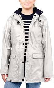 Breizh Ocean Imperméable Thermosoudées Marinière pour Femmes