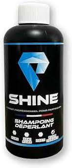 SHINE Shampoing Déperlant - 450mL pour des Cheveux Sains