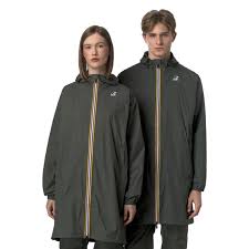 K Way Vrai 4.0 Eiffel East - Imperméable Kaki Stylé et Fonctionnel