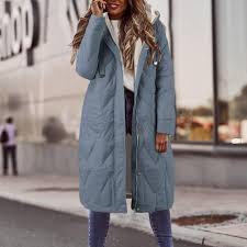 Manteau Femme Matelassé Épais Doudoune - Idéal pour la Pluie