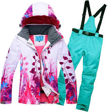 Combinaison Coupe Vent Imperméable WHYUNM26 pour Femme - Idéale pour le Ski