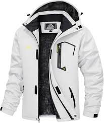 TACVASEN Manteau Imperméable Homme pour Ski et Randonnée