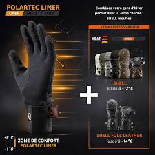 Chauffe-mains Polartec Smartphone Thermiques - HEAT COMPANY