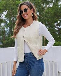 Gilet Polar Femme Yutdeng - Élégance et Confort