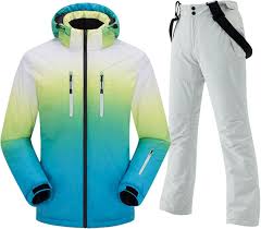 Combinaison Ensemble Pantalons Coupe Vent Snowboard pour Femme