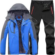 Ensemble Veste Pantalon Pour Homme - Ski Confortable et Élégant