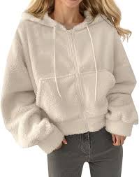 Doudou Femme - Peluche Capuche Fermeture Élastique Automne