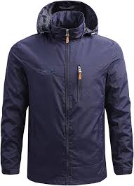 Veste Pluie Pour Homme Demi Saison - Imperméable et Respirante