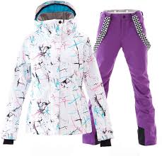 GS SNOWING Ensemble Coupe Vent Imperméable : Protection et Style sur les Pistes