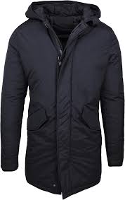 Parka Homme Noire Evoga - Élégance et Confort