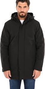 Parka Homme Noire Ciabalù - Élégance et Protection