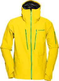 Veste Norrøna Lofoten GORE-TEX Mellow Yellow - Performance et Style
