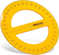 GEOtec GEOContrast Rapporteur 360° en Plastique - Précision et Confiance